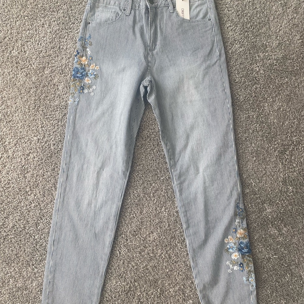 Driftwood Meg Embroidered Floral Women's Jeans